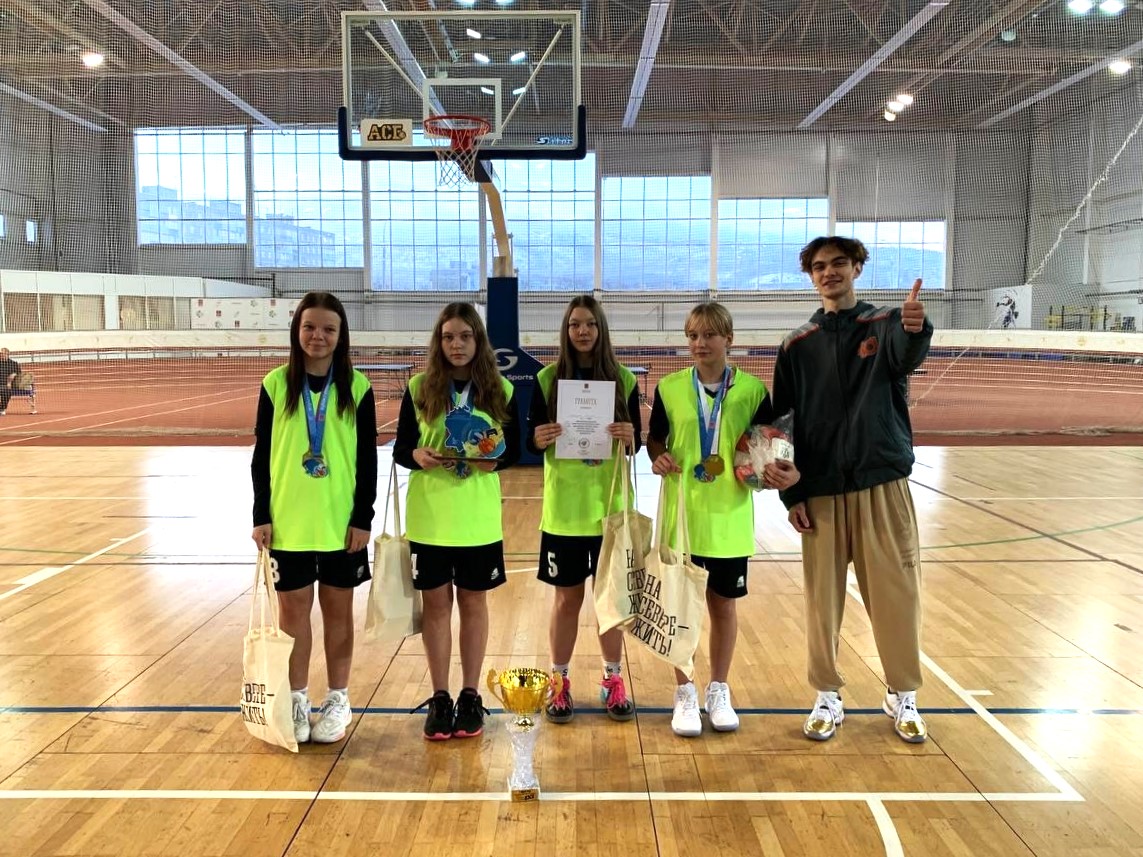 Финальный этап Кубка Губернатора по баскетболу 3х3 среди девочек